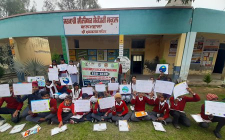 ਸਰਕਾਰੀ ਸੈਕੰਡਰੀ ਸਮਾਰਟ ਸਕੂਲ ਆਲਮਵਾਲਾ ਵਿਖੇ 'ਜਲਗਾਹ ਬਚਾਓ' ਵਿਸ਼ੇ ਤੇ ਵਿਦਿਆਰਥੀਆਂ ਦੇ ਕਰਵਾਏ ਗਏ ਮੁਕਾਬਲੇ