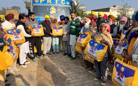 ਮੁੱਖ ਮੰਤਰੀ ਤੀਰਥ ਯਾਤਰਾ ਸਕੀਮ ਤਹਿਤ ਪਿੰਡ ਭਲਾਈਆਣਾ ਤੋਂ ਸ਼੍ਰੀ ਅੰਮ੍ਰਿਤਸਰ ਸਾਹਿਬ ਅਤੇ ਤਲਵੰਡੀ ਸਾਬੋ ਲਈ ਬੱਸ ਨੂੰ ਕੀਤਾ ਰਵਾਨਾ