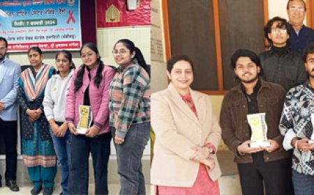 ਡੀ.ਏ.ਵੀ.ਕਾਲਜ ਮਲੋਟ ਦੇ ਵਿਦਿਆਰਥੀਆਂ ਨੇ ਜ਼ਿਲ੍ਹਾ ਪੱਧਰੀ ਮੁਕਾਬਲਿਆਂ ਵਿੱਚ ਪ੍ਰਾਪਤ ਕੀਤੀ ਸ਼ਾਨਦਾਰ ਜਿੱਤ