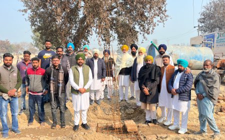 ਚੇਅਰਮੈਨ ਜਿਲ੍ਹਾ ਯੋਜਨਾ ਬੋਰਡ ਨੇ ਅਨਾਜ ਮੰਡੀ ਕਾਉਣੀ ਲਈ 2.18 ਕਰੋੜ ਰੁਪਏ ਲਾਗਤ ਨਾਲ ਸ਼ੁਰੂ ਕਰਵਾਏ ਵਿਕਾਸ ਦੇ ਕੰਮ