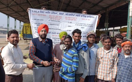 ਪਸ਼ੂ ਪਾਲਣ ਵਿਭਾਗ ਵੱਲੋਂ ਪਸ਼ੂਆਂ ਤੇ ਹੋਣ ਵਾਲੇ ਜ਼ੁਲਮਾਂ ਨੂੰ ਰੋਕਣ ਲਈ ਜਾਗਰੂਕਤਾ ਕੈਂਪ ਦਾ ਕੀਤਾ ਗਿਆ ਆਯੋਜਨ