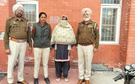 ਸੀ.ਆਈ.ਏ-2 ਇੰਚਾਰਜ ਮਲੋਟ ਐੱਸ.ਆਈ ਕੁਲਬੀਰ ਚੰਦ ਨੇ ਸਮੇਤ ਟੀਮ 12 ਕਿੱਲੋ ਭੁੱਕੀ ਚੂਰਾ ਪੋਸਤ ਸਮੇਤ ਇੱਕ ਔਰਤ ਨੂੰ ਕੀਤਾ ਕਾਬੂ