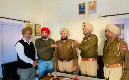 ਸਹਾਇਕ ਥਾਣੇਦਾਰ ਗੁਰਮੀਤ ਸਿੰਘ ਪਦ-ਉੱਨਤ ਹੋ ਬਣੇ ਸਬ-ਇੰਸਪੈਕਟਰ