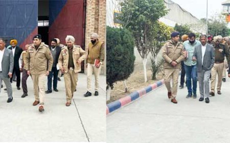 ਸ਼੍ਰੀ ਰਾਜ ਕੁਮਾਰ ਜਿਲ੍ਹਾ ਅਤੇ ਸੈਸ਼ਨਜ਼ ਜੱਜ ਸ਼੍ਰੀ ਮੁਕਤਸਰ ਸਾਹਿਬ ਵੱਲੋਂ ਜਿਲ੍ਹਾ ਜੇਲ੍ਹ ਸ਼੍ਰੀ ਮੁਕਤਸਰ ਸਾਹਿਬ ਦਾ ਕੀਤਾ ਗਿਆ ਦੌਰਾ