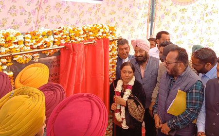 ਕੈਬਨਿਟ ਮੰਤਰੀ ਨੇ ਮਲੋਟ ਵਿਖੇ 4.82 ਕਰੋੜ ਰੁਪਏ ਦੀ ਲਾਗਤ ਨਾਲ ਬਨਣ ਵਾਲੀ ਵਾਟਰ ਵਰਕਸ ਦੀ ਨਵੀ ਟੈਂਕੀ ਦਾ ਨੀਂਹ ਪੱਥਰ ਰੱਖਿਆ