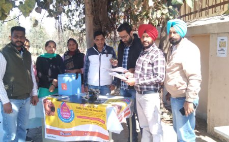 ਪਲਸ ਪੋਲੀਓ ਮੁਹਿੰਮ ਦੌਰਾਨ ਬੀਤੇ ਦਿਨੀਂ ਬੂਥ ਲਗਾ ਕੇ ਪਿਲਾਈਆਂ ਗਈਆਂ ਪੋਲੀਓ ਬੂੰਦਾਂ