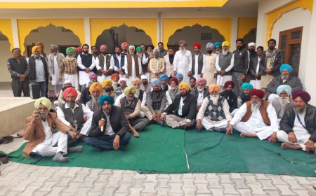 ਪੰਜਾਬ ਨੰਬਰਦਾਰ ਐਸੋਸੀਏਸ਼ਨ ਗਾਲਿਬ ਗਰੁੱਪ (169) ਦੀ ਮਹੀਨਾਵਾਰ ਮੀਟਿੰਗ ਭਾਈ ਮਹਾਂ ਸਿੰਘ ਹਾਲ ਸ਼੍ਰੀ ਮੁਕਤਸਰ ਸਾਹਿਬ ਵਿਖੇ ਹੋਈ