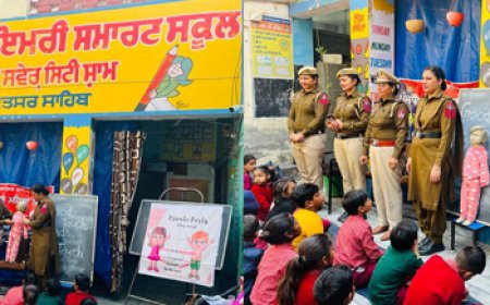 ਸ਼੍ਰੀ ਮੁਕਤਸਰ ਸਾਹਿਬ ਪੁਲਿਸ ਵੱਲੋਂ ਸਾਂਝ ਜਾਗ੍ਰਿਤੀ ਪ੍ਰੋਗਰਾਮ ਅਧੀਨ ਸਕੂਲੀ ਬੱਚਿਆਂ ਨੂੰ ਬੈਡ ਟੱਚ, ਗੁੱਡ ਟੱਚ ਬਾਰੇ ਦਿੱਤੀ ਜਾਣਕਾਰੀ