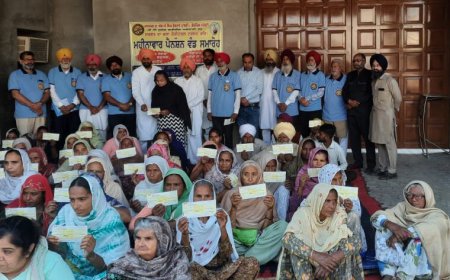 ਸਰਬੱਤ ਦਾ ਭਲਾ ਚੈਰੀਟੇਬਲ ਟਰੱਸਟ ਵੱਲੋਂ 200 ਪਰਿਵਾਰਾਂ ਨੂੰ ਦਿੱਤੀ ਸਹਾਇਤਾ ਰਾਸ਼ੀ