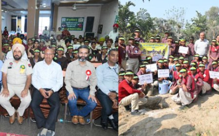 ਵਣ ਵਿਭਾਗ ਵੱਲੋਂ ਵਾਤਾਵਰਣ ਨੂੰ ਸਾਫ ਸੁਥਰਾ ਰੱਖਣ ਲਈ ਜਾਗਰੂਕਤਾ ਕੈਂਪ ਦਾ ਕੀਤਾ ਗਿਆ ਆਯੋਜਨ