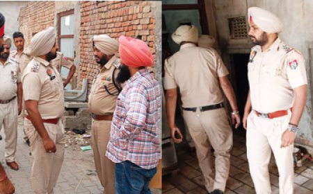 ਲੋਕ ਸਭਾ ਚੋਣਾਂ ਦੇ ਮੱਦੇਨਜ਼ਰ ਸ਼੍ਰੀ ਮੁਕਤਸਰ ਸਾਹਿਬ ਪੁਲਿਸ ਵੱਲੋਂ ਐਕਸਾਈਜ਼ ਵਿਭਾਗ ਦੇ ਨਾਲ ਸਾਂਝੇ ਤੌਰ ਤੇ ਕੀਤਾ ਗਿਆ ਸਰਚ ਆਪਰੇਸ਼ਨ