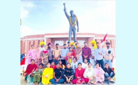 ਸੀ.ਜੀ.ਐੱਮ ਕਾਲਜ ਮੋਹਲਾਂ ਦੇ ਵਿਦਿਆਰਥੀਆਂ ਨੇ ਸ਼ਹੀਦ-ਏ-ਆਜ਼ਮ ਭਗਤ ਸਿੰਘ ਦੇ ਜੱਦੀ ਪਿੰਡ ਖਟਕੜ ਕਲਾਂ ਵਿਖੇ ਲਗਾਇਆ ਇਤਿਹਾਸਿਕ ਟੂਰ