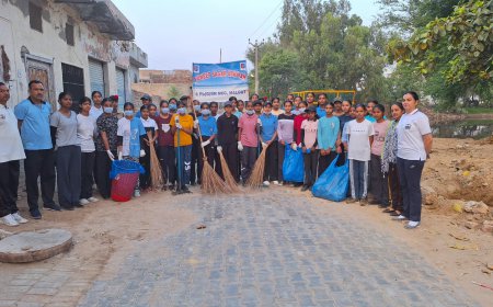 60 NCC ਕੈਡਿਟਾਂ ਨੇ ਪੁਨੀਤ ਸਾਗਰ ਮਲੋਟ ਵਿਖੇ ਸਵੱਛਤਾ ਚੈਂਪੀਅਨ ਦੀ ਕੀਤੀ ਸ਼ੁਰੂਆਤ