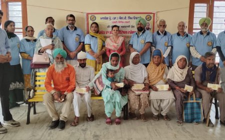 ਸਰਬੱਤ ਦਾ ਭਲਾ ਚੈਰੀਟੇਬਲ ਟਰੱਸਟ ਵੱਲੋਂ 16 ਲੋੜਵੰਦ ਪਰਿਵਾਰਾਂ ਨੂੰ ਦਿੱਤੀ ਗਈ ਸਹਾਇਤਾ ਰਾਸ਼ੀ