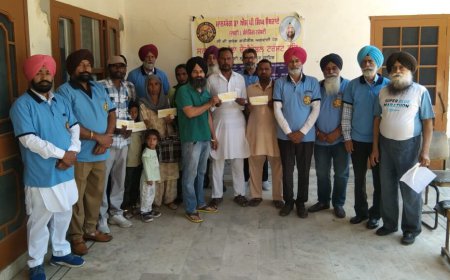 ਸਰਬੱਤ ਦਾ ਭਲਾ ਚੈਰੀਟੇਬਲ ਟਰੱਸਟ ਵੱਲੋਂ ਲੋੜਵੰਦ ਮਰੀਜ਼ਾਂ ਨੂੰ ਦਵਾਈਆਂ ਲੈਣ ਲਈ ਦਿੱਤੀ ਗਈ ਸਹਾਇਤਾ ਰਾਸ਼ੀ