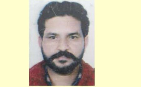 ਗੁੰਮਸ਼ੁਦਾ ਦੀ ਤਲਾਸ਼  ਸੰਬੰਧੀ ਜ਼ਰੂਰੀ ਸੂਚਨਾ