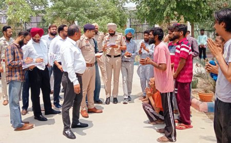 ਜੇਲ੍ਹਾਂ ਵਿੱਚ ਕਾਨੂੰਨੀ ਸਹਾਇਤਾ ਪ੍ਰਦਾਨ ਕਰਨ ਦੀ ਵਿਧੀ ਨੂੰ ਮਜ਼ਬੂਤ ਕਰਨ ਹਿੱਤ ਜਿਲ੍ਹਾ ਅਤੇ ਸੈਸ਼ਨ ਜੱਜ ਨੇ ਜਿਲ੍ਹਾ ਜੇਲ੍ਹ ਦਾ ਕੀਤਾ ਦੌਰਾ