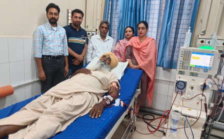 ਸਰਕਾਰੀ ਹਸਪਤਾਲ ਮਲੋਟ ਵਿਖੇ ਸਫਲਤਾਪੂਰਵਕ ਚੱਲ ਰਿਹਾ ਹੈ ਡਾਇਲਸਿਸ ਯੂਨਿਟ