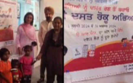 ਸਿਹਤ ਵਿਭਾਗ ਵੱਲੋਂ ਡਾ. ਨਵਜੋਤ ਕੌਰ ਸਿਵਲ ਸਰਜਨ ਸ੍ਰੀ ਮੁਕਤਸਰ ਸਾਹਿਬ ਦੀ ਯੋਗ ਅਗਵਾਈ ਹੇਠ 01 ਜੁਲਾਈ ਤੋਂ 31 ਅਗਸਤ 2024 ਤੱਕ ਚਲਾਈ ਜਾ ਰਹੀ ਵਿਸ਼ੇਸ਼ ਦਸਤ ਰੋਕੂ ਮੁਹਿੰਮ