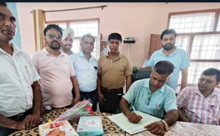 ਜੀਵਨ ਸਿੰਘ ਹੈੱਡ ਟੀਚਰ ਸਰਕਾਰੀ ਪ੍ਰਾਇਮਰੀ ਸਕੂਲ ਮੌੜ ਬਲਾਕ-1 ਜ਼ਿਲ੍ਹਾ ਸ੍ਰੀ ਮੁਕਤਸਰ ਸਾਹਿਬ ਨੇ ਕੇਂਦਰ ਮੁੱਖ ਅਧਿਆਪਕ ਵਜੋਂ ਸੰਭਾਲਿਆ ਅਹੁਦਾ