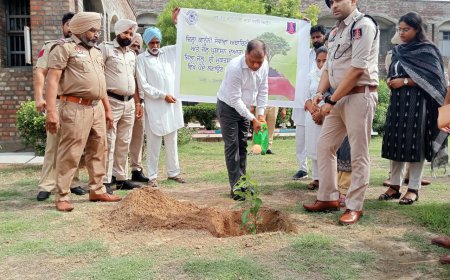 ਜ਼ਿਲ੍ਹਾ ਕਾਨੂੰਨੀ ਸੇਵਾਵਾਂ ਅਥਾਰਟੀ ਸ਼੍ਰੀ ਮੁਕਤਸਰ ਸਾਹਿਬ ਵੱਲੋਂ ਜ਼ਿਲ੍ਹਾ ਜੇਲ੍ਹ ਵਿੱਚ ਵਾਤਾਵਰਨ ਨੂੰ ਬਚਾਉਣ ਲਈ ਪੌਦੇ ਲਗਾਏ ਗਏ- ਸ਼੍ਰੀ ਰਾਜ ਕੁਮਾਰ ਜ਼ਿਲ੍ਹਾ ਅਤੇ ਸੈਸ਼ਨਜ਼ ਜੱਜ
