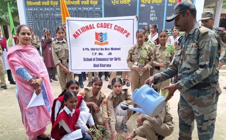 6 ਪੰਜਾਬ ਗਰਲਜ਼ ਬਟਾਲੀਅਨ NCC ਵੱਲੋਂ ਪਿੰਡ ਅਬੁਲ ਖੁਰਾਣਾ ਵਿਖੇ ਮਨਾਇਆ ਗਿਆ ਕਾਰਗਿਲ ਵਿਜੇ ਦਿਵਸ