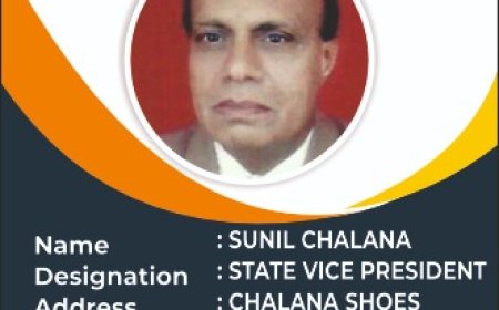 ਸੁਨੀਲ ਚਲਾਨਾ ਤੀਜੀ ਵਾਰ ਪੰਜਾਬ ਪ੍ਰਦੇਸ਼ ਵਪਾਰ ਮੰਡਲ ਦੇ ਸਟੇਟ ਵਾਈਸ ਪ੍ਰਧਾਨ ਬਣੇ