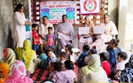 ਹਲਕਾ ਲੰਬੀ ਦੇ ਪਿੰਡ ਤੱਪਾ ਖੇੜਾ ਵਿਖੇ SAM ਅਤੇ MAM ਬੱਚਿਆਂ ਦਾ ਲਗਾਇਆ ਗਿਆ ਕੈਂਪ