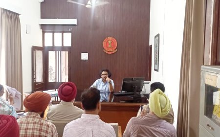 ਪੰਚਾਂ ਦੀ ਉੱਪ ਚੋਣ ਨੂੰ ਸੁਚਾਰੂ ਢੰਗ ਨਾਲ ਨੇਪਰੇ ਚੜ੍ਹਾਉਣ ਲਈ ਜ਼ਿਲ੍ਹਾ ਪ੍ਰਸ਼ਾਸਨ ਵੱਲੋਂ ਕੀਤੇ ਜਾ ਰਹੇ ਹਨ ਪੁਖਤਾ ਪ੍ਰਬੰਧ- ਡਿਪਟੀ ਕਮਿਸ਼ਨਰ ਸ਼੍ਰੀ ਮੁਕਤਸਰ ਸਾਹਿਬ