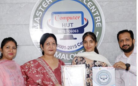 ਮਲੋਟ ਦੇ "ਮਾਸਟਰ ਟਾਈਪਿੰਗ ਸੈਂਟਰ" ਵੱਲੋਂ Certificate Distribution Ceremony ਦਾ ਕੀਤਾ ਆਯੋਜਨ