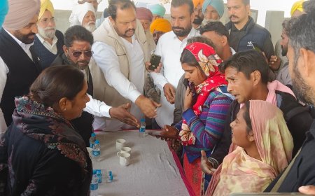 ਕੈਬਨਿਟ ਮੰਤਰੀ ਡਾ. ਬਲਜੀਤ ਕੌਰ ਨੇ ਭਲਾਈ ਸਕੀਮਾਂ ਦਾ ਲਿਆ ਜਾਇਜ਼ਾ