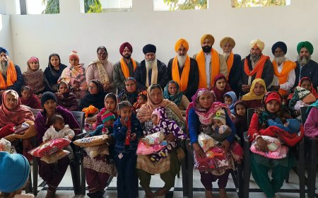 ਭਲਾਈ ਕੇਂਦਰ ਗੁਰੂ ਰਾਮਦਾਸ ਸੇਵਾ ਸੋਸਾਇਟੀ ਵੱਲੋਂ ਪਿੰਡ ਫਰੀਦ ਕੇਰਾ (ਬਲੋਚਕੇਰਾ) ਵਿਖੇ 21 ਨਵ ਜੰਮੀਆਂ ਧੀਆਂ ਦੀ ਮਨਾਈ ਗਈ ਲੋਹੜੀ