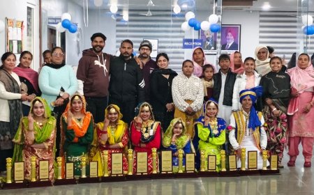 ਡਾਇਮੰਡ ਭੰਗੜਾ ਅਕੈਡਮੀ ਮਲੋਟ ਦੇ ਵਿਦਿਆਰਥੀਆਂ ਨੇ ਜਿੱਤੇ ਇਨਾਮ, ਅਕੈਡਮੀ ਦਾ ਨਾਮ ਕੀਤਾ ਰੌਸ਼ਨ