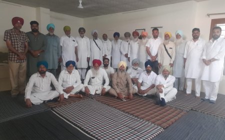 ਪੰਜਾਬ ਨੰਬਰਦਾਰ ਐਸੋਸੀਏਸ਼ਨ ਗਾਲਿਬ ਗਰੁੱਪ ਦੀ ਹੋਈ ਮਹੀਨਾਵਾਰ ਮੀਟਿੰਗ