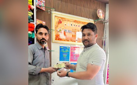 ਪ੍ਰੇਮ ਲਾਟਰੀ ਏਜੰਸੀ ਜੀ.ਟੀ ਰੋਡ ਮਲੋਟ ਤੋਂ ਏਕਤਾ ਨਗਰ ਮਲੋਟ ਦੇ ਵਸਨੀਕ ਭੀਮ ਸੈਨ ਨੂੰ ਨਿਕਲਿਆ 50 ਹਜ਼ਾਰ ਦਾ ਇਨਾਮ