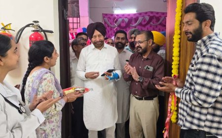 ਸ਼੍ਰੀ ਮੁਕਤਸਰ ਸਾਹਿਬ ਦੇ ਵਿਧਾਇਕ ਜਗਦੀਪ ਸਿੰਘ ਕਾਕਾ ਬਰਾੜ ਵੱਲੋਂ 2 ਹੋਰ ਆਮ ਆਦਮੀ ਕਲੀਨਿਕਾਂ ਦਾ ਕੀਤਾ ਗਿਆ ਉਦਘਾਟਨ