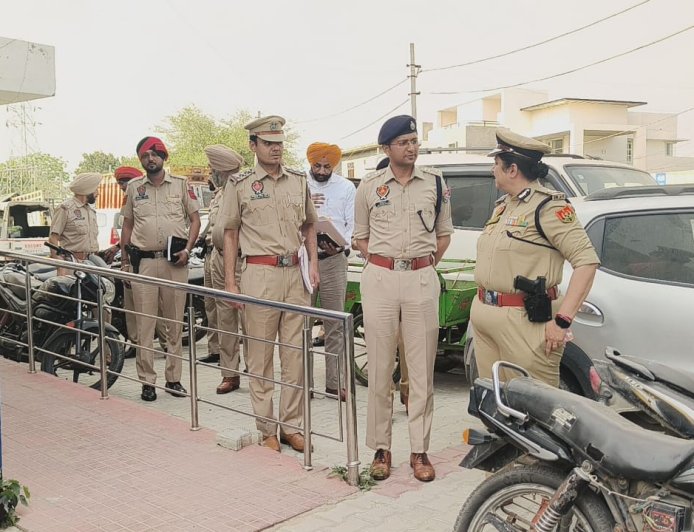 ਆਈ.ਜੀ ਫਰੀਦਕੋਟ ਅਤੇ ਐੱਸ.ਐੱਸ.ਪੀ ਸ਼੍ਰੀ ਮੁਕਤਸਰ ਸਾਹਿਬ ਵੱਲੋਂ ਥਾਣਾ ਸਦਰ ਸ਼੍ਰੀ ਮੁਕਤਸਰ ਸਾਹਿਬ ਦੀ ਅਚਨਚੇਤ ਚੈਕਿੰਗ