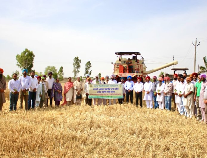 ਪਰਾਲੀ ਪ੍ਰਬੰਧਨ ਸਬੰਧੀ ਸਿਖਲਾਈ ਪਲੇਟਫ਼ਾਰਮ ਵਿੱਚ ਵੱਖ-ਵੱਖ ਤਕਨੀਕਾਂ ਰਾਹੀਂ ਬੀਜੀ ਕਣਕ ਸਬੰਧੀ ਵਾਢੀ ਦਿਵਸ ਦਾ ਕੀਤਾ ਗਿਆ ਆਯੋਜਨ