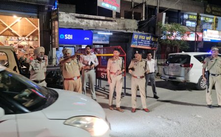 ਨਾਈਟ ਡੋਮੀਨੇਸ਼ਨ ਮੁਹਿੰਮ ਤਹਿਤ ਡੀ.ਆਈ.ਜੀ ਅਤੇ ਐੱਸ.ਐੱਸ.ਪੀ ਸ਼੍ਰੀ ਮੁਕਤਸਰ ਸਾਹਿਬ ਵੱਲੋਂ ਜ਼ਿਲ੍ਹਾ ਭਰ ਵਿੱਚ ਸਪੈਸ਼ਲ ਚੈਕਿੰਗ
