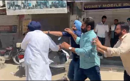 ਗਿੱਦੜਬਾਹਾ ‘ਚ ਚੋਣਾਂ ਦੌਰਾਨ ਗਰਮਾਇਆ ਮਾਹੌਲ, AAP ਅਤੇ ਅਕਾਲੀ ਵਰਕਰਾਂ ‘ਚ ਹੋਈ ਲੜਾਈ