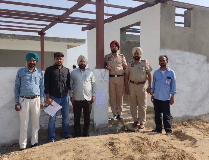 ਰੈਗੂਲੇਟਰੀ ਵਿੰਗ ਟੀਮ ਵੱਲੋਂ ਪਿੰਡ ਕੱਟਿਆਂਵਾਲੀ ਵਿਖੇ ਚੱਲ ਰਹੀ ਅਣ-ਅਧਿਕਾਰਤ ਉਸਾਰੀ ਨੂੰ ਕੀਤਾ ਸੀਲ