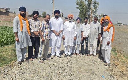 ਰੁਪਾਣਾ-ਮਹਾਂਬੱਧਰ ਸੜਕ ਦਾ ਕੰਮ 8 ਮਹੀਨੇ ਬਾਅਦ ਵੀ ਪੂਰਾ ਨਾ ਹੋਣ ਤੇ ਲੋਕਾਂ ਵਿੱਚ ਭਾਰੀ ਰੋਸ