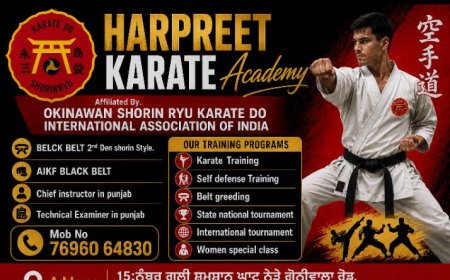 ਹਰਪ੍ਰੀਤ ਕਰਾਟੇ ਅਕੈਡਮੀ ਸ਼੍ਰੀ ਮੁਕਤਸਰ ਸਾਹਿਬ ਵੱਲੋਂ 15 ਤੋਂ 30 ਜੂਨ ਤੱਕ ਲਗਾਇਆ ਜਾਵੇਗਾ ਫਰੀ ਸੈਲਫ ਡਿਫੈਂਸ ਦਾ ਸੈਮੀਨਾਰ