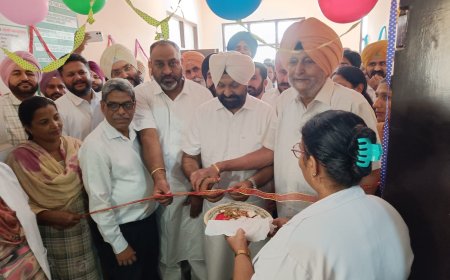 ਵਿਧਾਇਕ ਹਰਦੀਪ ਸਿੰਘ ਡਿੰਪੀ ਢਿੱਲੋਂ ਨੇ ਸੀ.ਐਚ.ਸੀ ਦੋਦਾ ਵਿਖੇ ਆਪ੍ਰੇਸ਼ਨ ਥੀਏਟਰ ਦੀ ਕੀਤੀ ਸ਼ੁਰੂਆਤ