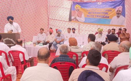ਸ਼੍ਰੀ ਮੁਕਤਸਰ ਸਾਹਿਬ ਵਿੱਚ ਵਪਾਰੀਆਂ ਦੀ ਐਸ.ਡੀ.ਐਮ ਨਾਲ ਹੋਈ ਅਹਿਮ ਮੀਟਿੰਗ