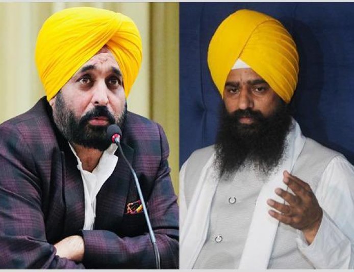 ਮੁੱਖ ਮੰਤਰੀ ਮਾਨ ਦੀ ਵਾਇਰਲ ਵੀਡਿਓ 'ਤੇ ਜੱਥੇਦਾਰ ਦਾ ਵੱਡਾ ਬਿਆਨ- ਸ਼ਰਾਬ ਨਾਲ ਗੁਰੂ ਸਾਹਿਬ ਦੀ ਤਸਵੀਰ ਉੱਤੇ ਛਿੱਟੇ ਮਾਰਨ ਵਾਲੀ ਵੀਡਿਓ ਨਾਲ ਨਹੀਂ ਹੋਈ ਛੇੜਛਾੜ