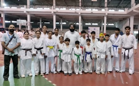 ਮਲੋਟ ਦੀ ਸਿਧਾਂਤ ਕਰਾਟੇ ਅਕੈਡਮੀ ਦੇ ਬੱਚਿਆਂ ਨੇ ਜਲੰਧਰ ਸਟੇਟ ਕਰਾਟੇ ਚੈਂਪੀਅਨਸ਼ਿਪ 'ਚ ਜਿੱਤੇ 11 ਮੈਡਲ