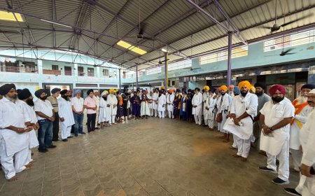 ਮਲੋਟ ਵਿਖੇ 2 ਅਗਸਤ ਨੂੰ ਪਹੁੰਚ ਰਹੇ ਮੀਰੀ-ਪੀਰੀ ਖਾਲਸਾ ਮਾਰਚ ਦੀਆਂ ਸੰਬੰਧੀ ਕੀਤੀ ਗਈ ਮੀਟਿੰਗ
