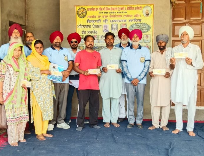 ਸਰਬੱਤ ਦਾ ਭਲਾ ਚੈਰੀਟੇਬਲ ਟਰੱਸਟ ਨੇ ਲੋੜਵੰਦ ਮਰੀਜ਼ਾਂ ਨੂੰ ਦਵਾਈਆਂ ਖਰੀਦਣ ਲਈ ਦਿੱਤੀ ਵਿੱਤੀ ਸਹਾਇਤਾ