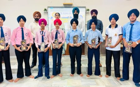 ਜੀ.ਟੀ.ਬੀ ਖਾਲਸਾ ਪਬਲਿਕ ਸਕੂਲ ਮਲੋਟ ਵਿਖੇ ਕਰਵਾਇਆ ਗਿਆ 'ਵਿਰਾਸਤ-ਏ-ਦਸਤਾਰ' ਮੁਕਾਬਲਾ